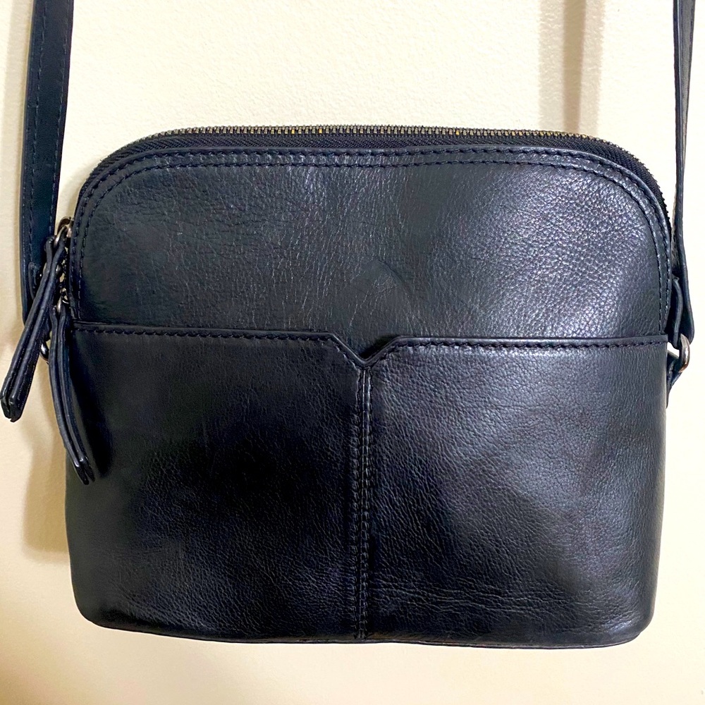 Rachel Roy black crossbody bag